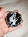 Larvikite Sphere with Blue Flash – 210g