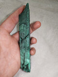 Part-Polished Malachite Display Specimen – 145g