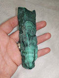 Part-Polished Malachite Display Specimen – 145g