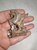 Maligano Jasper Style Pegasus Carving – 35g
