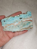 Caribbean Calcite & Aragonite Display Slab – 135g