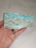 Caribbean Calcite & Aragonite Display Slab – 135g