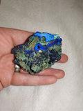 Azurite with Malachite Mineral Specimen – 100g