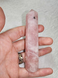 Rose Quartz Tower with Natural Inclusion – 85g - Tower #94
