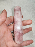 Rose Quartz Tower with Natural Inclusion – 85g - Tower #94