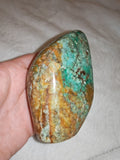 Chrysocolla in Quartz Freeform – 475g