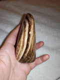 Brown Banded/ Chocolate Calcite Freeform – 280g