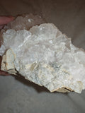 Large Mangano Calcite Crystal Cluster – 3.595kg