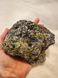 Large Galena with Pyrite & Quartz Mineral Specimen | 1180g