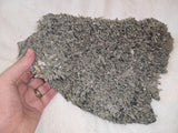 Large Chlorite-Coated Quartz Crystal Cluster with Pyrite – Madan, Bulgaria
