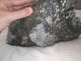 Large Chlorite-Coated Quartz Crystal Cluster with Pyrite – Madan, Bulgaria