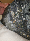 Large Chlorite-Coated Quartz Crystal Cluster with Pyrite – Madan, Bulgaria
