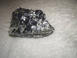 Galena with Pyrite & Quartz | Collector Mineral Specimen | 160g
