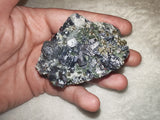 Galena with Pyrite & Quartz | Collector Mineral Specimen | 160g