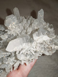 Quartz Crystal Cluster on Grey Matrix | Collector Mineral Specimen | 360g | Piece #2
