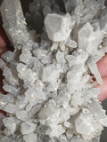 Quartz Crystal Cluster on Grey Matrix | Collector Mineral Specimen | 360g | Piece #2