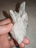 Natural Quartz Crystal Cluster on Metallic Matrix | Collector Mineral Specimen | 118g | Piece #4