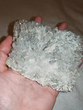 Natural Quartz Crystal Cluster with Pale Green Mineralisation | Collector Display Specimen | 308g | Piece #6