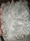 Natural Quartz Crystal Cluster with Pale Green Mineralisation | Collector Display Specimen | 308g | Piece #6