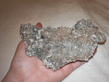 Collector's Quartz Crystal Cluster with Green Chlorite Inclusions | Natural Mineral Specimen | 378g | Piece #7