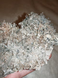 Collector's Quartz Crystal Cluster with Green Chlorite Inclusions | Natural Mineral Specimen | 378g | Piece #7