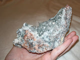 Collector's Quartz Crystal Cluster with Green Chlorite Inclusions | Natural Mineral Specimen | 378g | Piece #7
