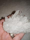 Natural Quartz Crystal Cluster with Delicate Crystal Sprays | 127g | Piece #9