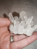 Quartz Crystal Cluster with Galena & Pyrite | Collector Specimen | 97g | Piece #10A
