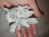 Radiating Quartz Crystal Cluster with Pyrite | Collector Mineral Specimen | 154g | Piece #11