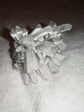 Radiating Quartz Crystal Cluster with Pyrite | Collector Mineral Specimen | 154g | Piece #11