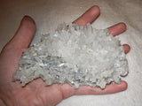 Collector Quartz Crystal Cluster with Chlorite & Pyrite | Natural Mineral Specimen | 280g | Piece #13