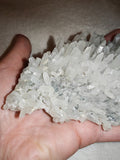Collector Quartz Crystal Cluster with Chlorite & Pyrite | Natural Mineral Specimen | 280g | Piece #13