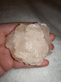 Peach Mangano Calcite / Calcite Crystal Cluster – 150g - Piece #2 (UV reactive)