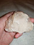 Peach Mangano Calcite / Calcite Crystal Cluster – 150g - Piece #2 (UV reactive)