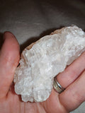 Peach Mangano Calcite / Calcite Crystal Cluster – 174g - Piece #3 (UV reactive)