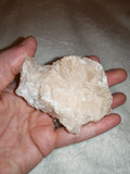 Peach Mangano Calcite / Calcite Crystal Cluster – 174g - Piece #3 (UV reactive)