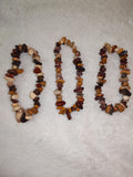 Natural Mookaite Jasper Chipstone Stretch Bracelet | Australian Jasper Crystal Bracelet