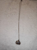 Larimar Puppy Pendant Necklace | Cute Dog Gemstone Necklace | #51