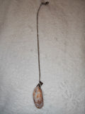 Natural Hematoid Quartz (Fire Quartz) Pendant Necklace | Polished Included Quartz Crystal | #73