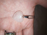 Rose Quartz Heart Pendant Necklace | Heart Crystal Necklace | Love Stone | #79