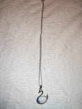 Opalite Swan Pendant Necklace | Opalite Glass Swan Crystal Necklace | Elegant Swan Jewellery | #103