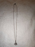 Labradorite Christmas Tree Pendant Necklace | Genuine Labradorite Crystal | Festive Tree Jewellery | #108