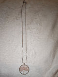 Rose Quartz Tree of Life Pendant Necklace | Genuine Rose Quartz Crystal | Wire Wrapped Tree Necklace | #110