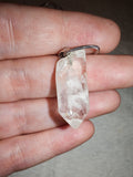 Clear Quartz Natural Crystal Point Pendant Necklace Gemstone Healing Crystal Gift #170