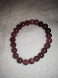 Natural Lepidolite 8mm Gemstone Bead Stretch Bracelet Crystal Healing Purple #2