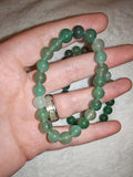Natural Green Aventurine Beaded Bracelet 8mm Stretch Crystal Healing Jewellery #30