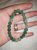 Natural Green Aventurine Beaded Bracelet 8mm Stretch Crystal Healing Jewellery #30