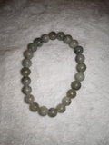Natural Labradorite Beaded Bracelet 8mm Stretch Crystal Grey Gemstone #36