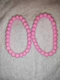 Natural Pink Lava Stone Beaded Bracelet Aromatherapy Essential Oil Diffuser #54