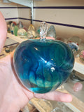 Adrian Sankey Studio Art Glass Apple Paperweight | Lake District Glass | Ambleside | 620g #1